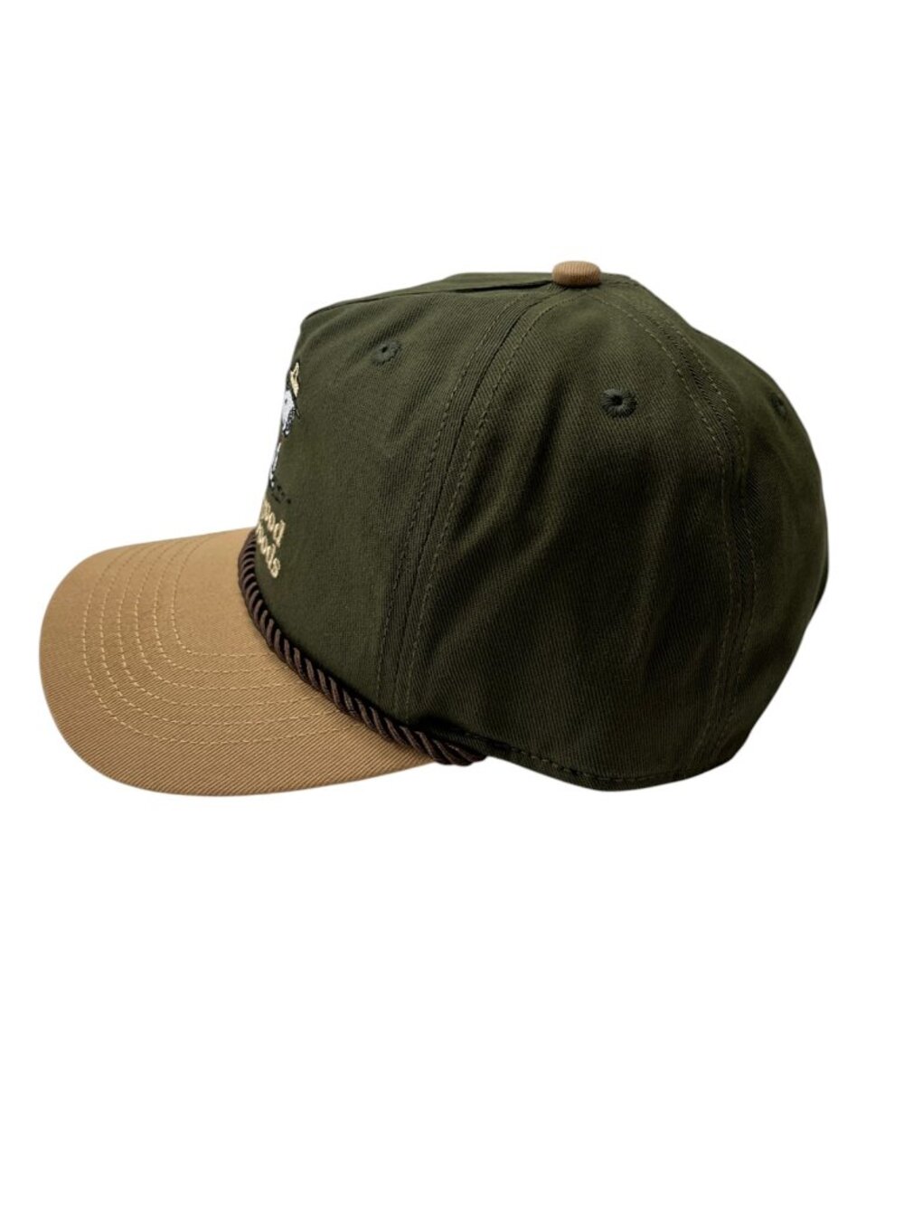 Peanuts Ranger Snoopy It's All Good in the Woods Hat Embroidered Twill - Picture 4 of 14